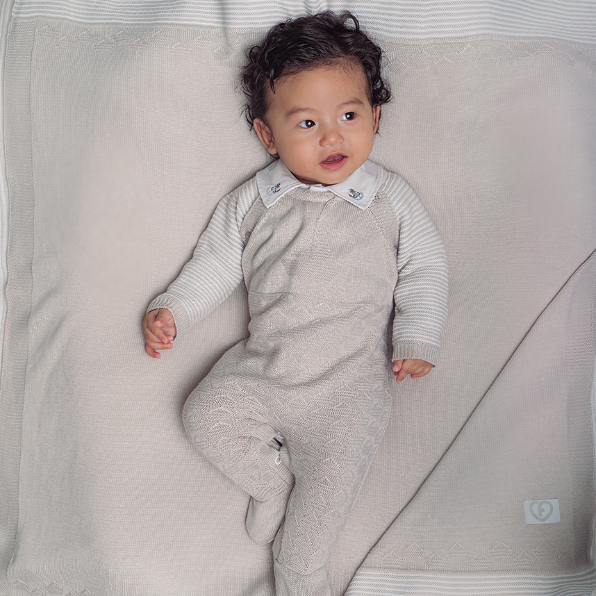 Saída Maternidade Fofinho Macacão E Manta 3 Peças Saída Maternidade Fofinho Macacão E Manta 3 Peças