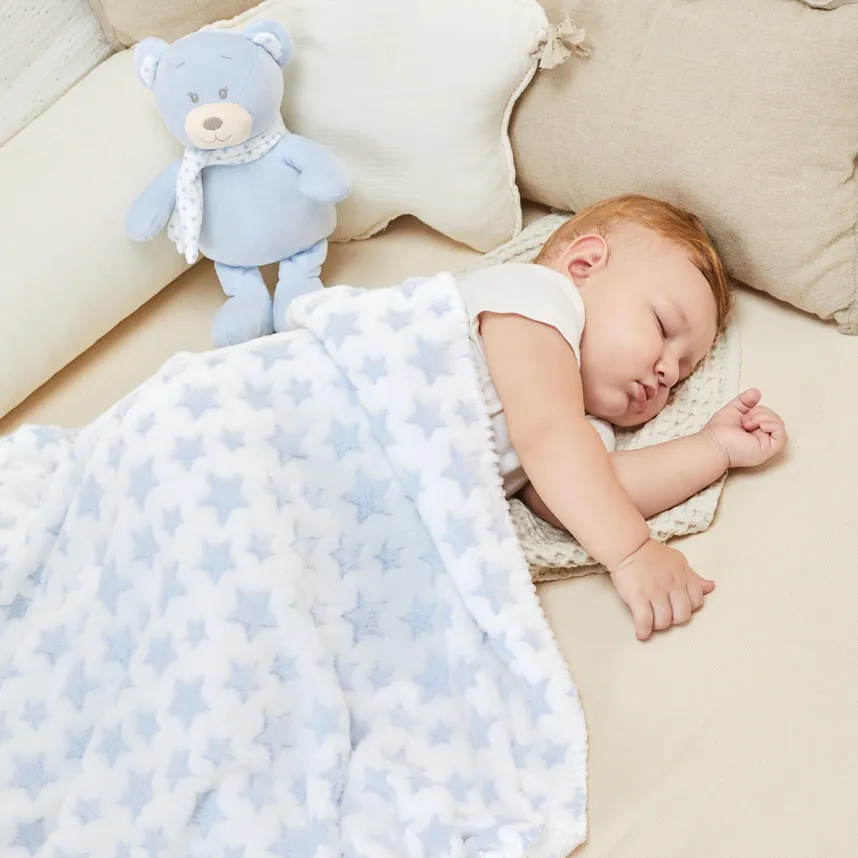 Kit Soninho Buba Ursinho Com Mantinha Para Bebês Kit Soninho Buba Ursinho Com Mantinha Para Bebês