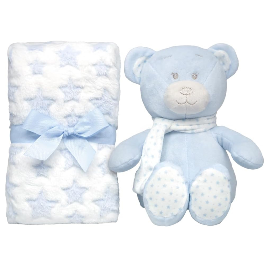 Kit Soninho Buba Ursinho Com Mantinha Para Bebês Kit Soninho Buba Ursinho Com Mantinha Para Bebês