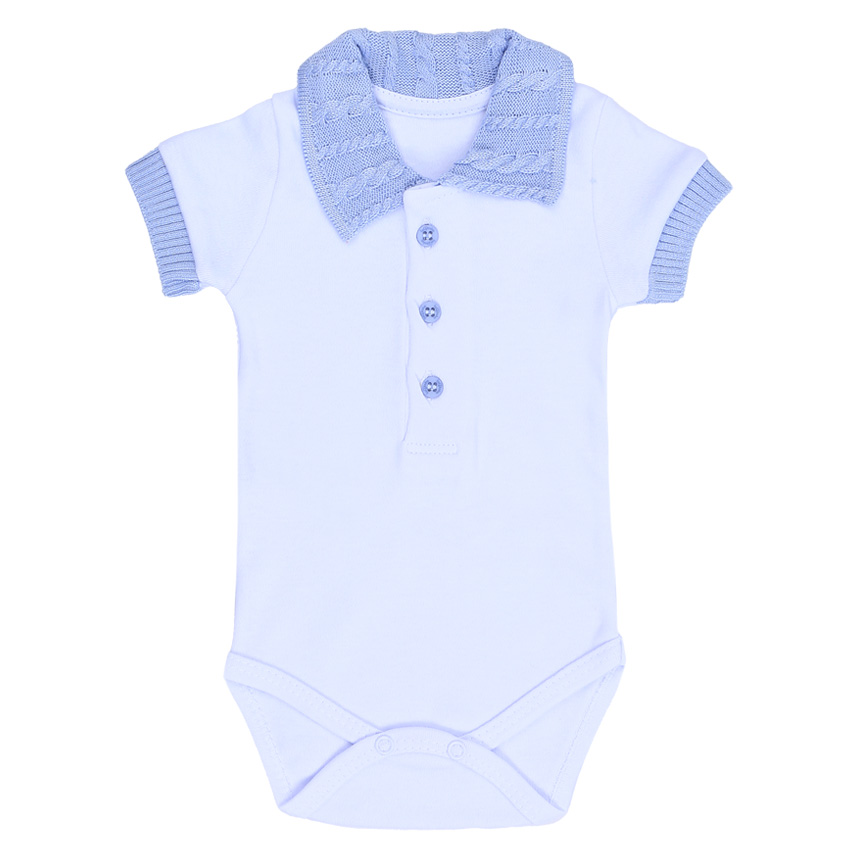 Body Fofinho Bebê Manga Curta Em Suedine