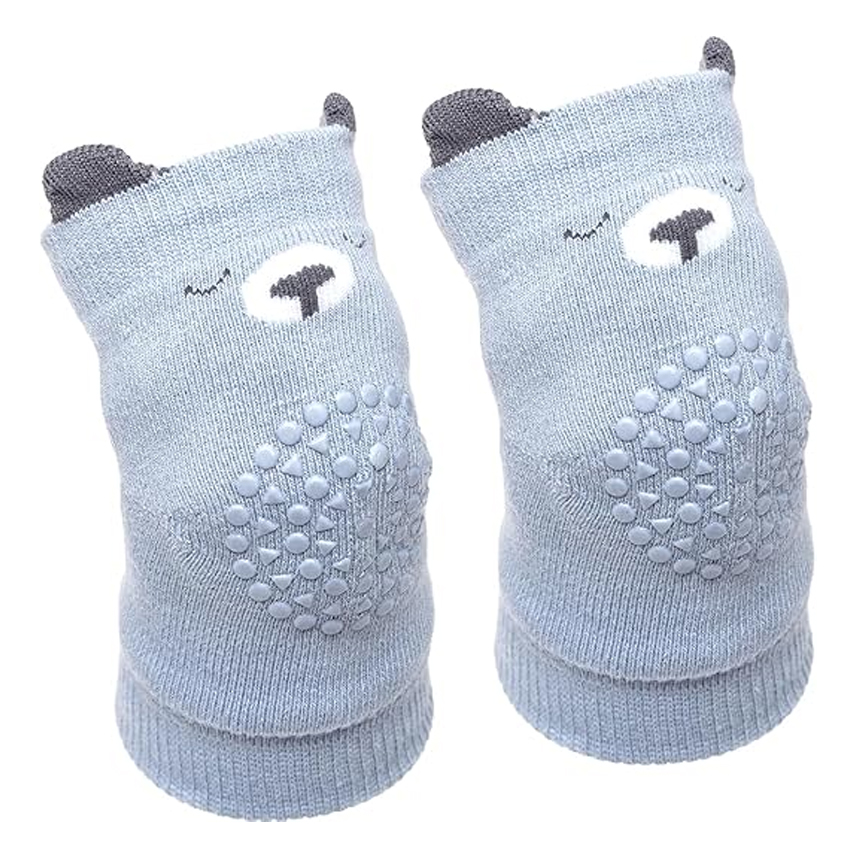 Joelheira Infantil Buba Antiderrapante Urso