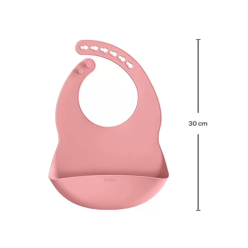 Babador Buba Silicone Liso Pega Migalhas Babador Buba Silicone Liso Pega Migalhas