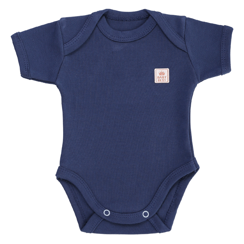 Body Baby Best Menino Manga Curta Egípcio Pima  2 Peças Body Baby Best Menino Manga Curta Egípcio Pima  2 Peças