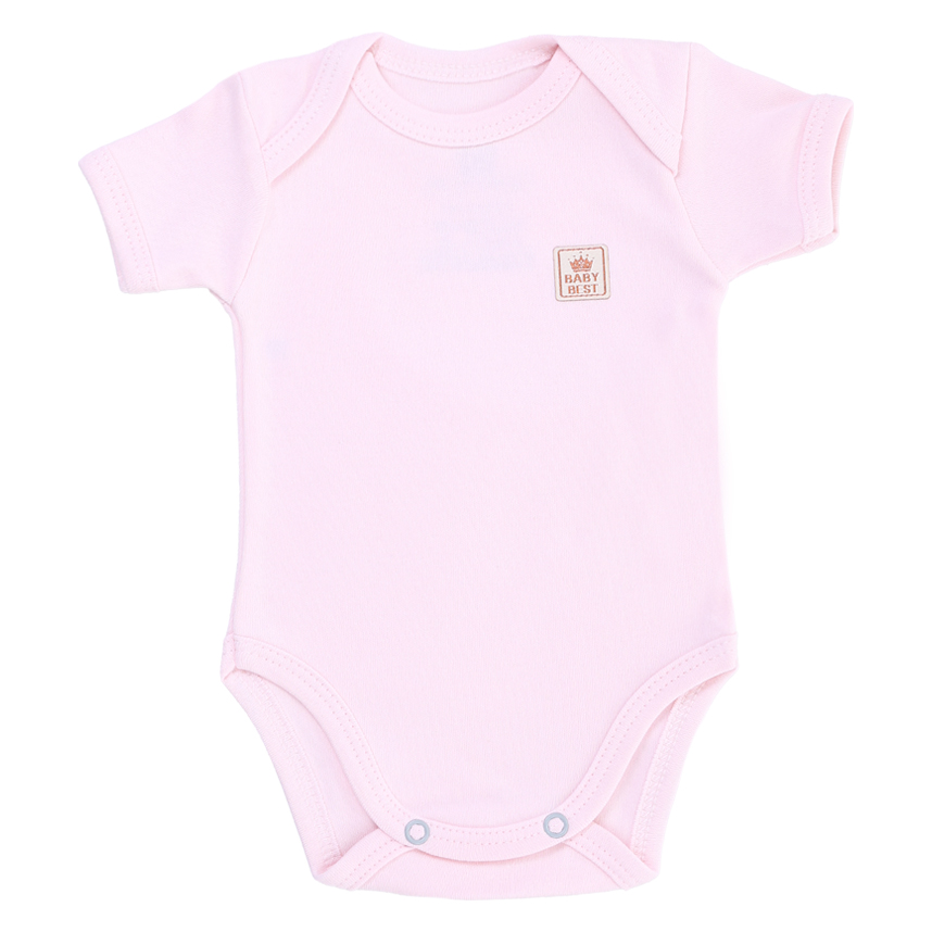 Kit Body Baby Best Menina Manga Curta 3 Peças Kit Body Baby Best Menina Manga Curta 3 Peças