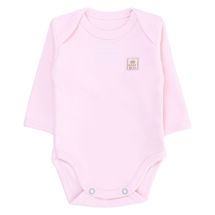 Kit Body Baby Best Menina Manga Longa 3 Peças Kit Body Baby Best Menina Manga Longa 3 Peças