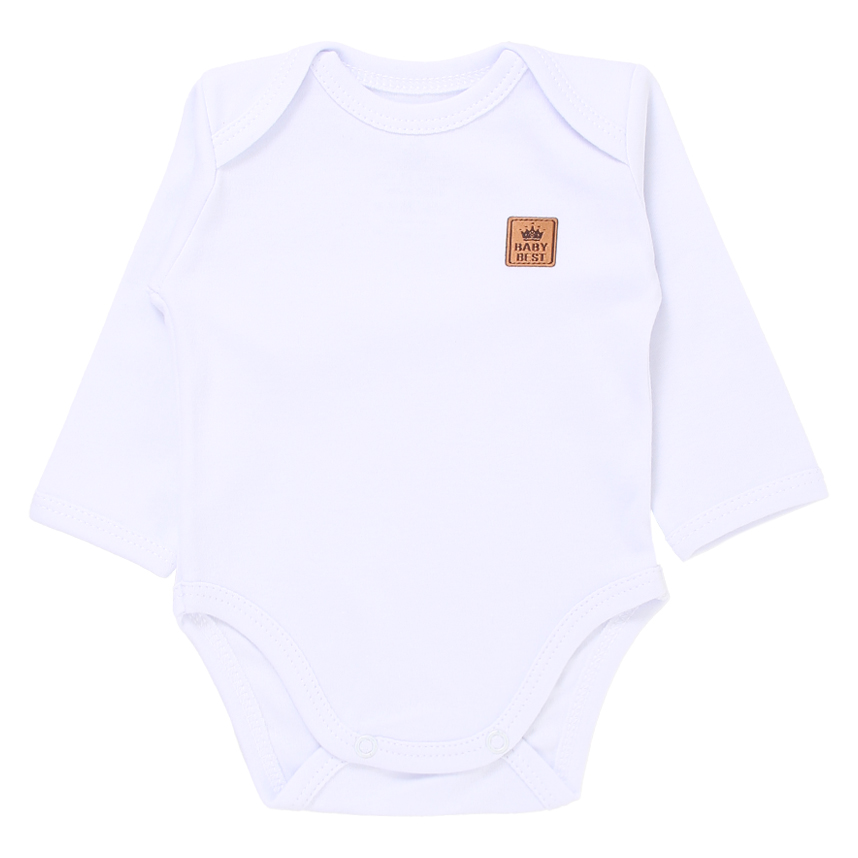 Kit Body Baby Best Manga Longa Pima 3 Peças Kit Body Baby Best Manga Longa Pima 3 Peças