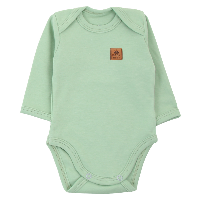 Kit Body Baby Best Manga Longa Pima 3 Peças Kit Body Baby Best Manga Longa Pima 3 Peças