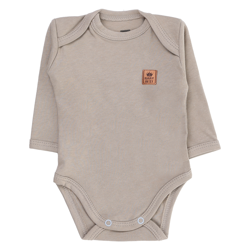 Kit Body Baby Best Manga Longa Pima 3 Peças Kit Body Baby Best Manga Longa Pima 3 Peças