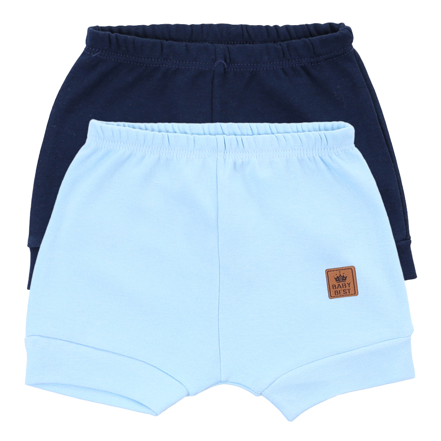 Kit Bermuda Baby Best Bebê Egípcio E Pima 2 Peças Kit Bermuda Baby Best Bebê Egípcio E Pima 2 Peças