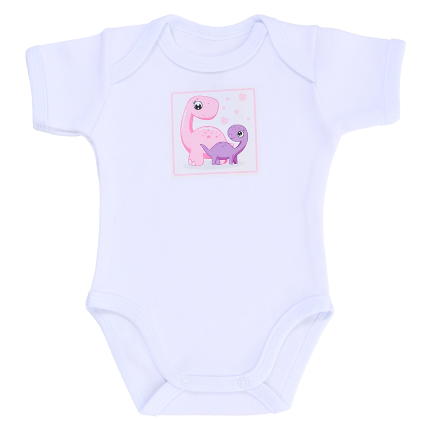 Conjunto Baby Best Body Manga Curta Estampa Dino E Bermuda