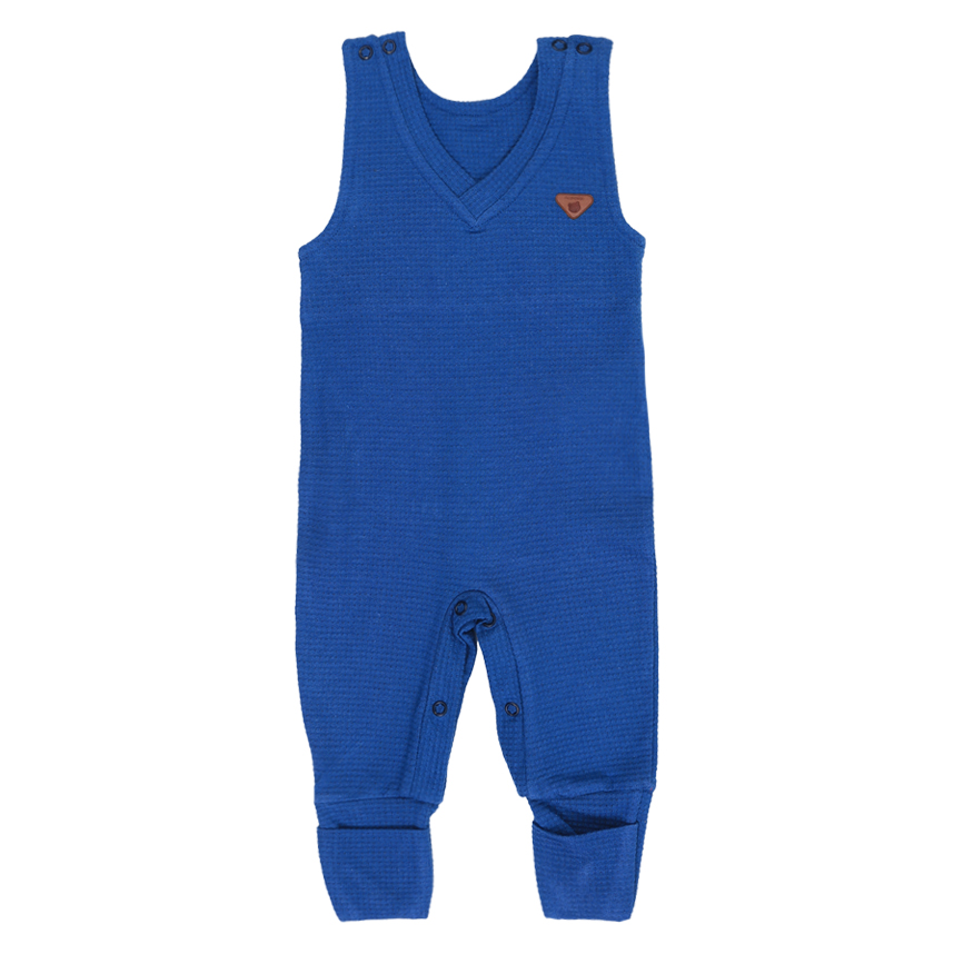 Macacão Bebê Longo Aconchego Com Body   2 Peças