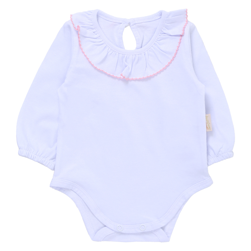 Macacão Com Body Bebê Longo Aconchego Flor E Strass 2 Peças Macacão Com Body Bebê Longo Aconchego Flor E Strass 2 Peças