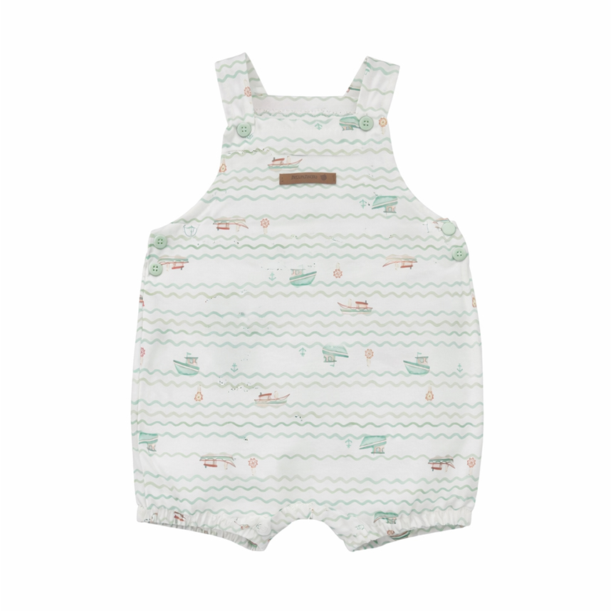 Banho De Sol Aconchego Estampa Ondas Barquinho