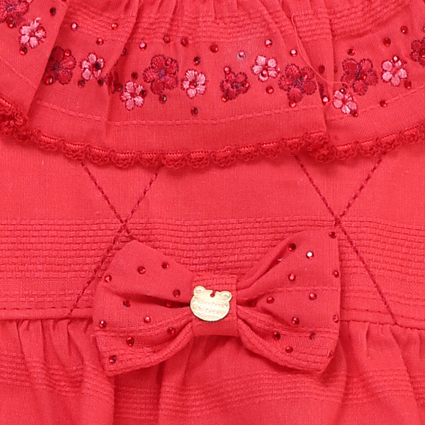 Macacão Curto Bebê Aconchego Detalhe Gola Bordada E Laço Macacão Curto Bebê Aconchego Detalhe Gola Bordada E Laço