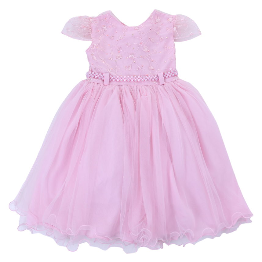 Vestido Infantil Menina Bonita Rendado Com Cinto Pérolas Vestido Infantil Menina Bonita Rendado Com Cinto Pérolas