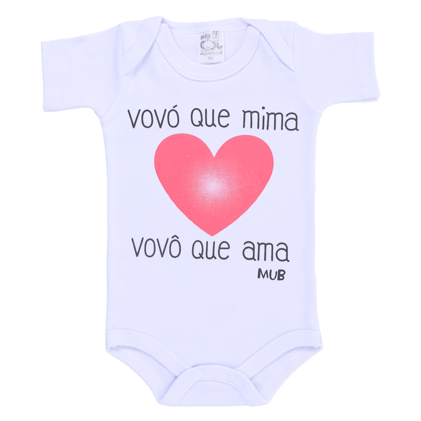 Body Bebê Mub Manga Curta Estampa Frases 3 Peças Body Bebê Mub Manga Curta Estampa Frases 3 Peças