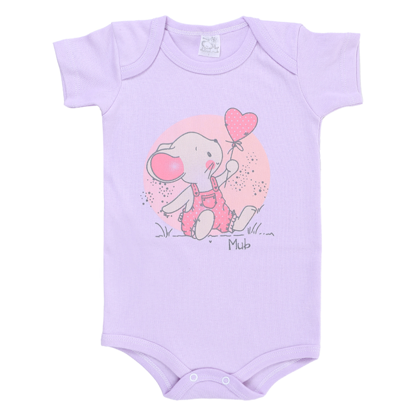 Body Infantil Mub Estampa Bichinhos 3 Peças Body Infantil Mub Estampa Bichinhos 3 Peças