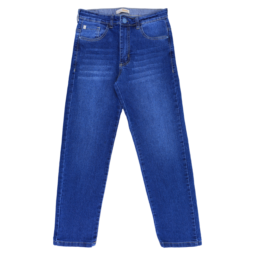Calça Jeans Juvenil Oznes Menino Used Leve Bigode