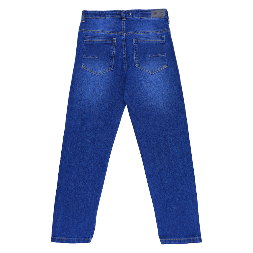 Calça Jeans Juvenil Oznes Menino Used Leve Bigode