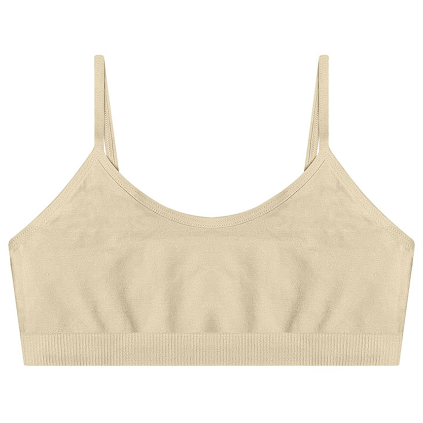 Sutiã  Kyly Top Liso Com Alças Finas