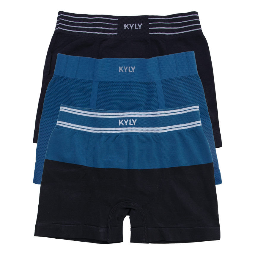 Kit Cueca Masculina Sem Costura Com 3 Peças Kit Cueca Masculina Sem Costura Com 3 Peças