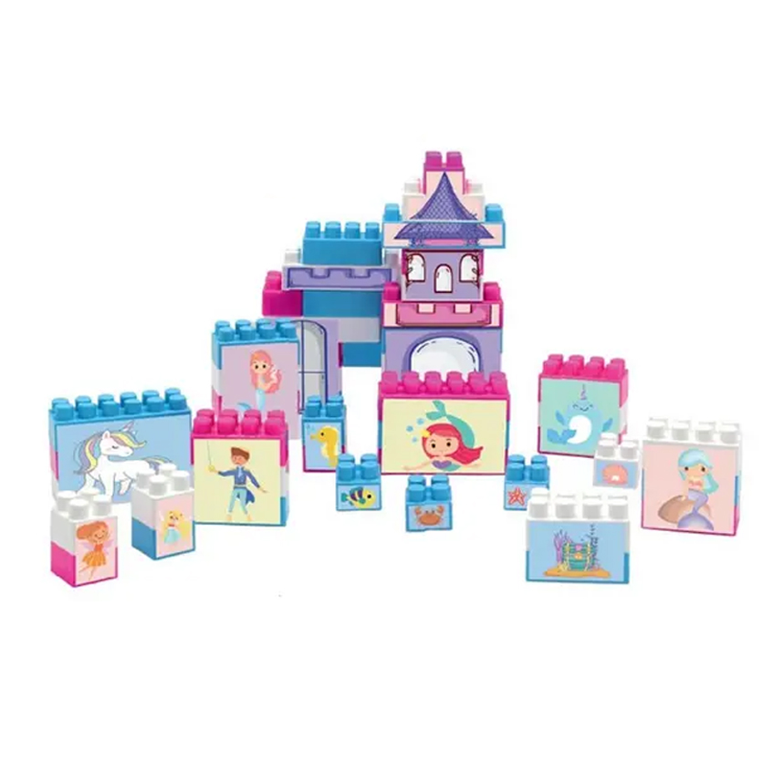 Brinquedo Blocos kitstar Blokitos Sereia Brinquedo Blocos kitstar Blokitos Sereia