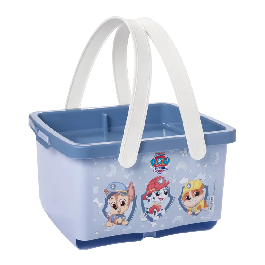 Porta Fraldas Plasútil Patrulha Canina Azul Com Alça Porta Fraldas Plasútil Patrulha Canina Azul Com Alça