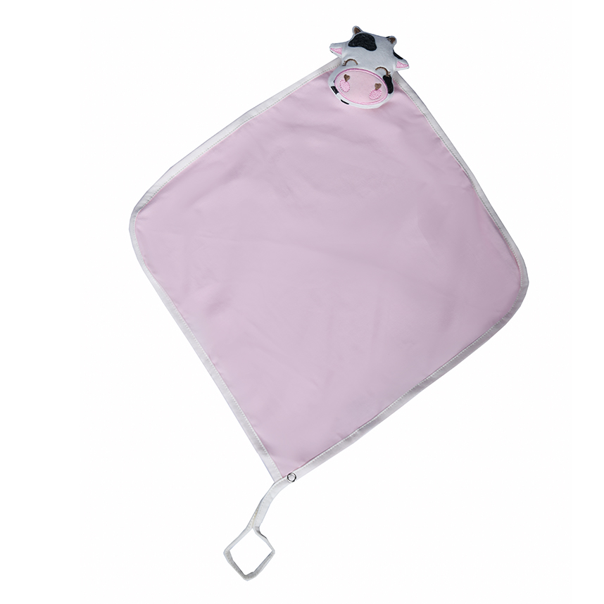 Naninha Bebê  Everly Em Malha Aplique De Animais Naninha Bebê  Everly Em Malha Aplique De Animais