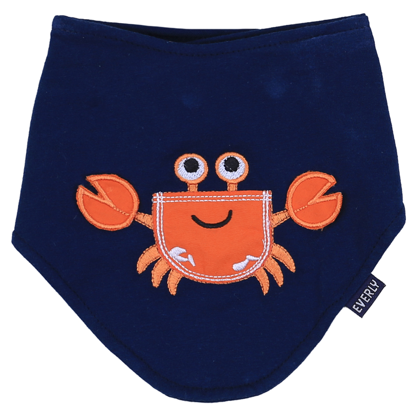 Kit Babador Everly Bandana Malha Sortida Menino 3 Peças Kit Babador Everly Bandana Malha Sortida Menino 3 Peças