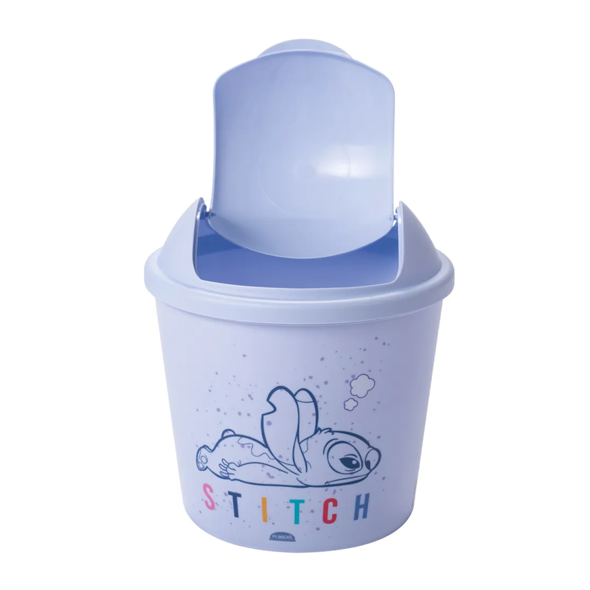 Lixeira Plasútil Com Tampa Flip  Stitch 2 Litros