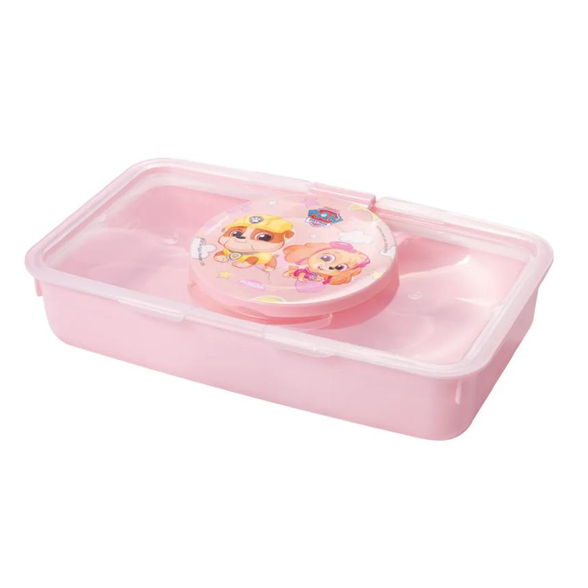 Porta Lenço Umedecido Plasútil Patrulha Canina Rosa Porta Lenço Umedecido Plasútil Patrulha Canina Rosa