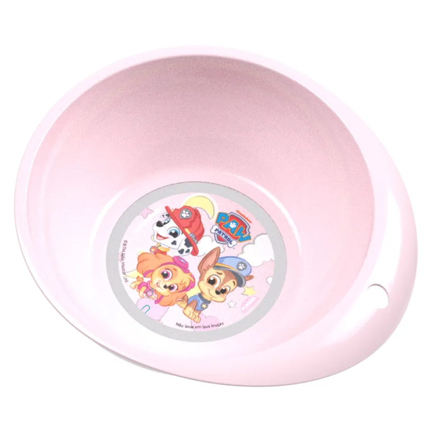 Tigela Infantil Plasutil Estampa Patrulha Canina\r\n Rosa Tigela Infantil Plasutil Estampa Patrulha Canina\r\n Rosa