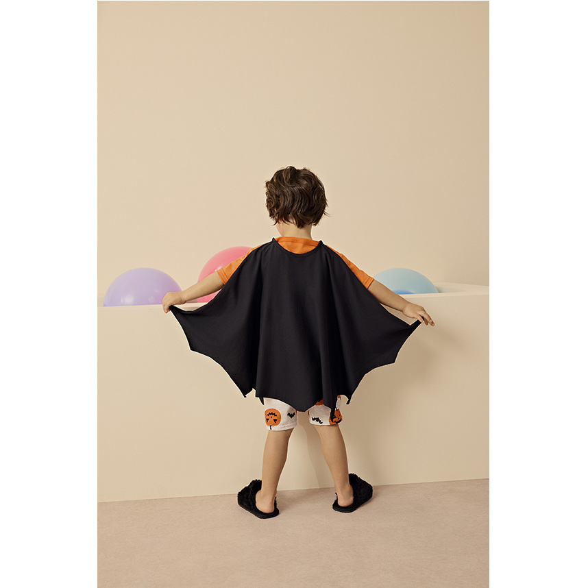 Pijama Infantil Kyly Menino Curto Halloween Com Capa Pijama Infantil Kyly Menino Curto Halloween Com Capa