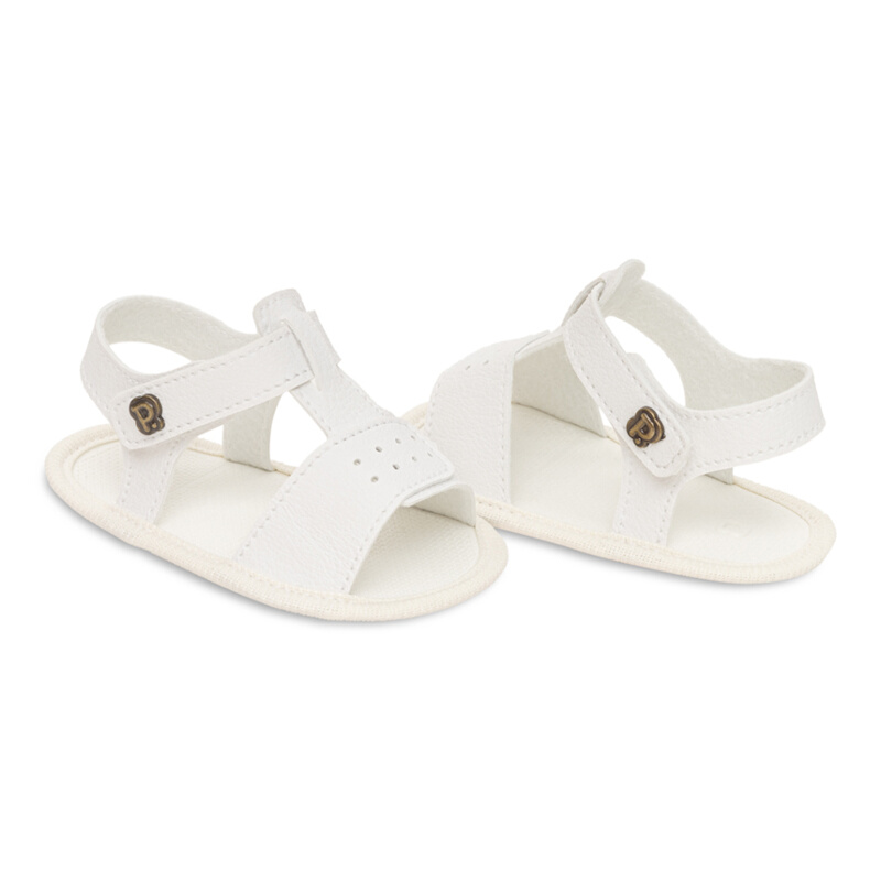 Sandália Bebê Pimpolho Menino Com Velcro