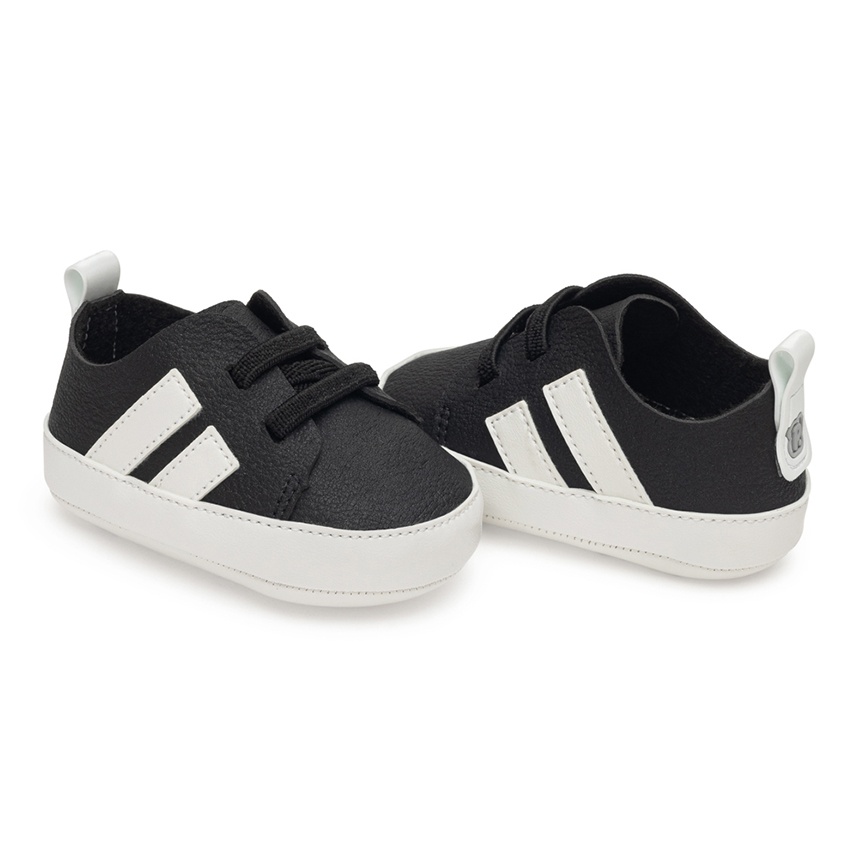 Tênis Bebê Pimpolho Menino Cravinho Com Cadarço