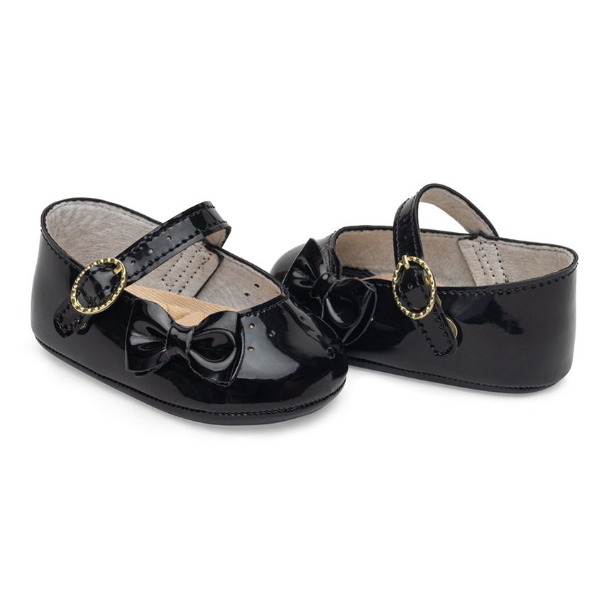 Sapatilha Bebê Pimpolho Fivela Com  Laço