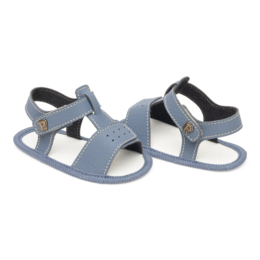 Sandália Pimpolho Duas Tiras Com Velcro Menino Sandália Pimpolho Duas Tiras Com Velcro Menino