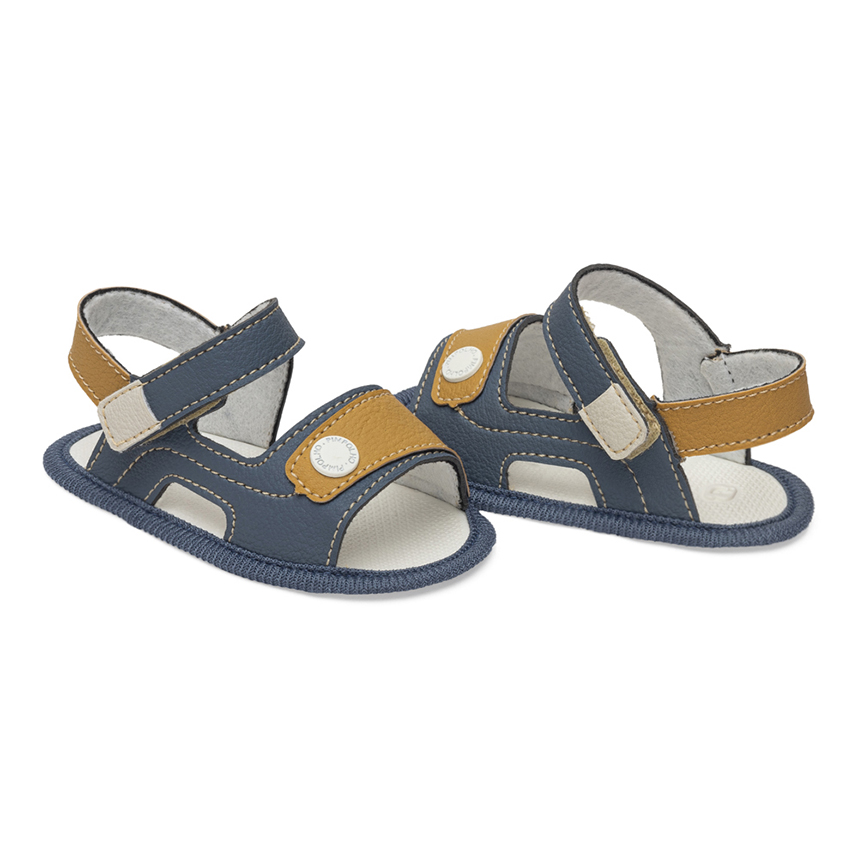 Sandália BebêPimpolho Menino Velcro Colors Sandália BebêPimpolho Menino Velcro Colors