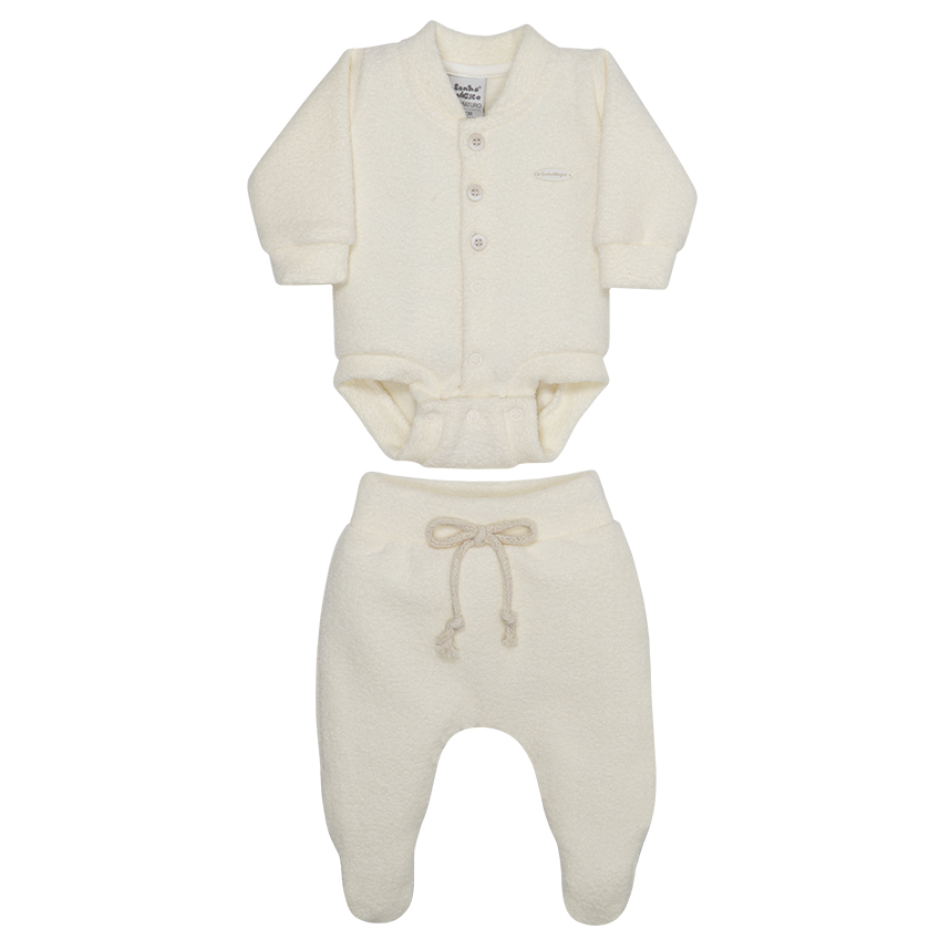 Conjunto Bebê Sonho Mágico Body E Mijão 2 Peças