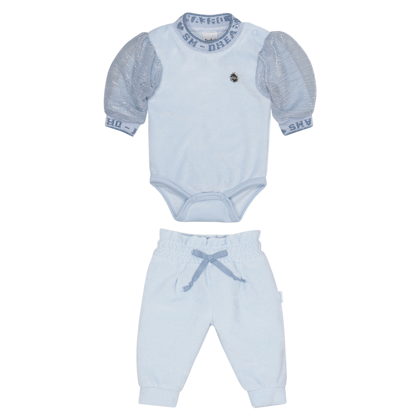 Conjunto Bebê Sonho Mágico Body E Calça 2 Peças