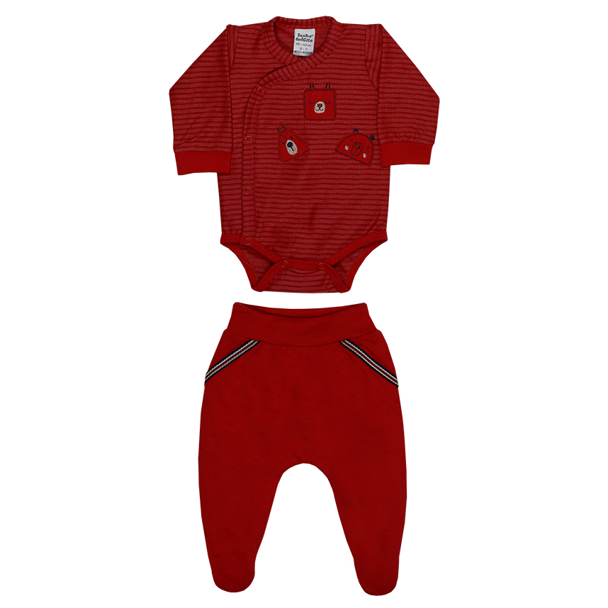 Conjunto Bebê Sonho Mágico Body E Mijão 2 Peças