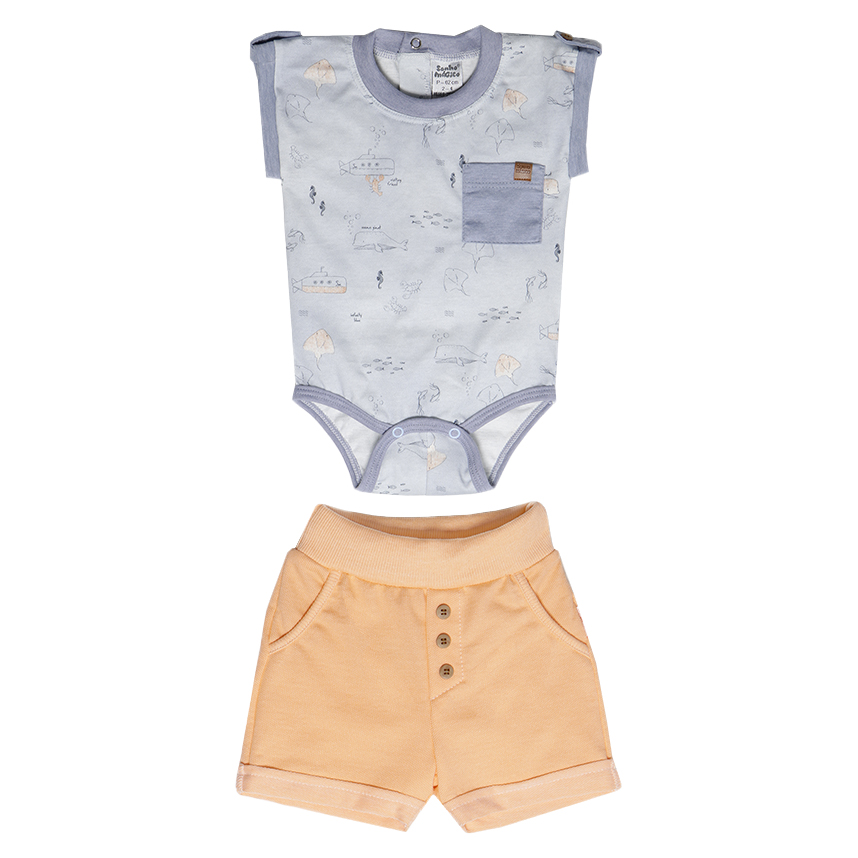 Conjunto Bebê Sonho Mágico Body E Mijão