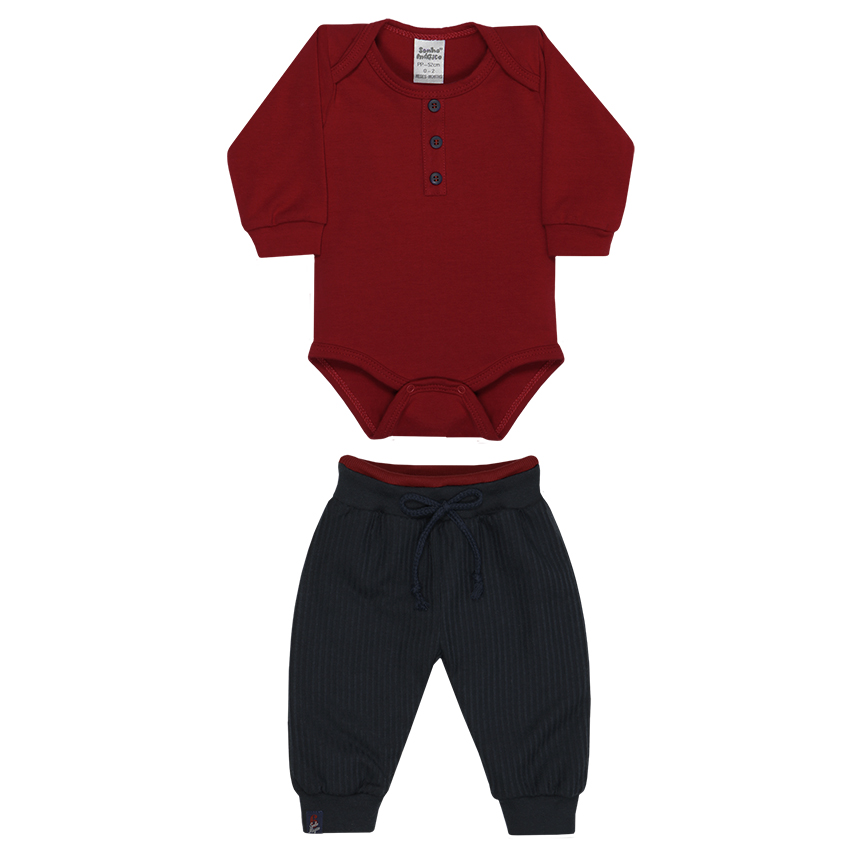 Conjunto Bebê Sonho Mágico Body E Calça 2 Peças
