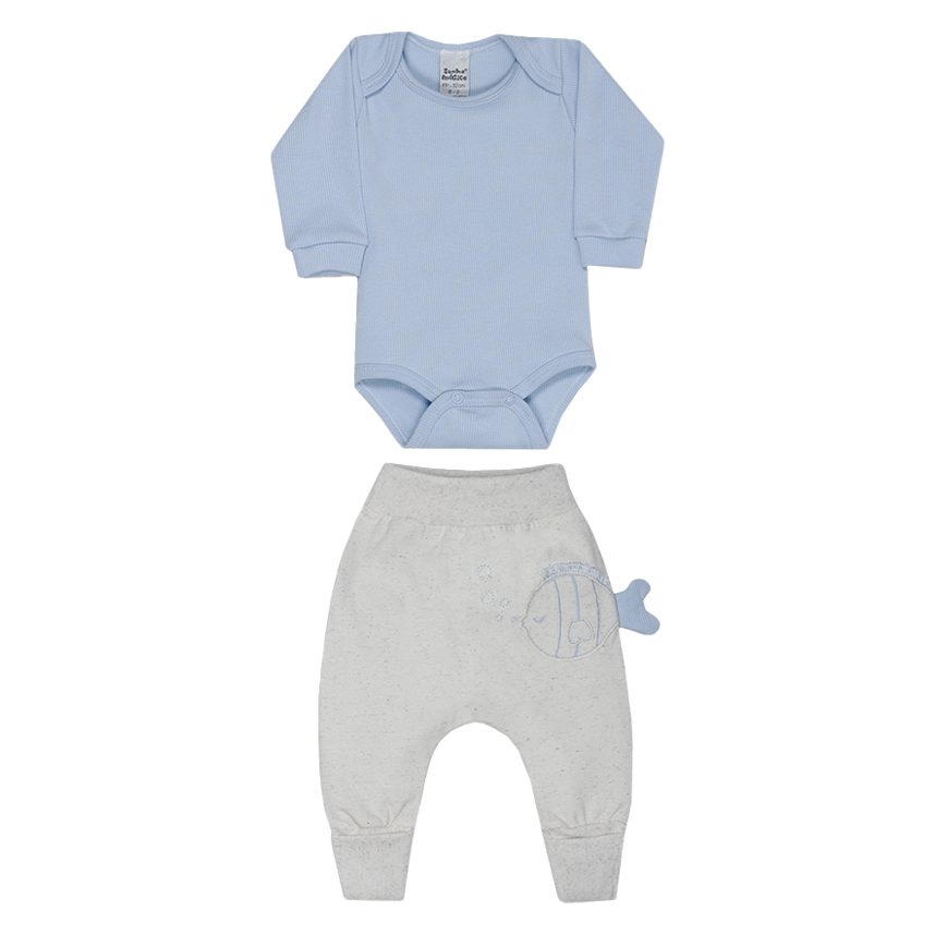 Conjunto Bebê Sonho Mágico Body E Calça