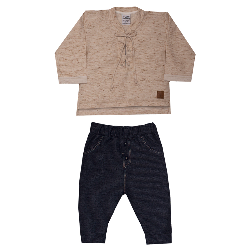 Conjunto Bebê Sonho Mágico Blusa E Calça 2 Peças