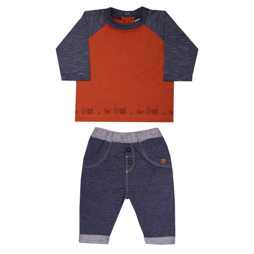 Conjunto Infantil Sonho Mágico Blusa E Calça 2 Peças Conjunto Infantil Sonho Mágico Blusa E Calça 2 Peças