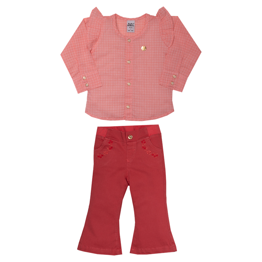 Conjunto Infantil Sonho Mágico Blusa E  Calça 2 Peças Conjunto Infantil Sonho Mágico Blusa E  Calça 2 Peças