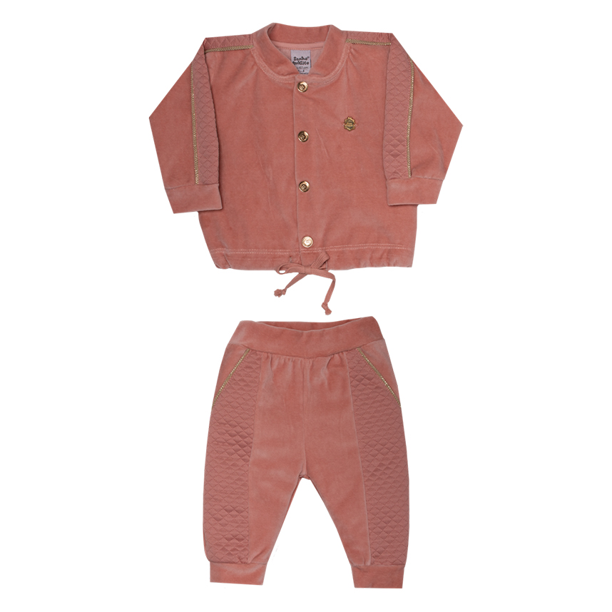 Conjunto Bebê Sonho Mágico Jaqueta E Calça 2 Peças