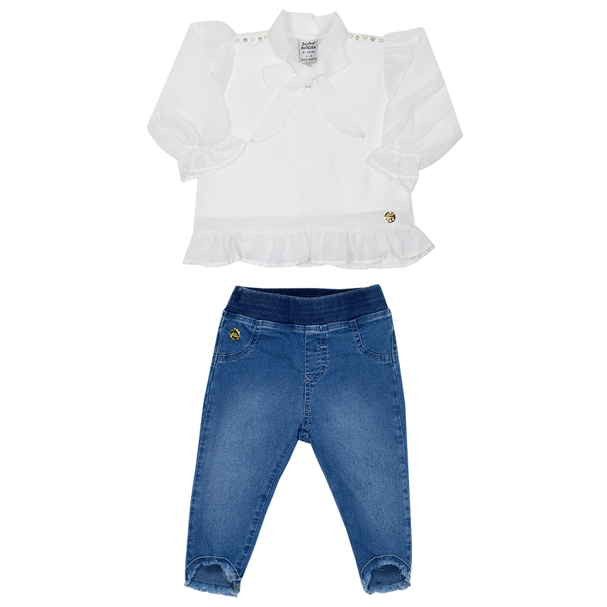 Conjunto Bebê Sonho Mágico Blusa E Calça