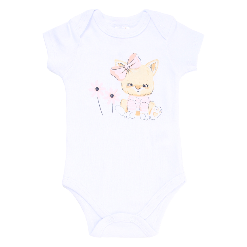 Conjunto Bebê Mini Moon Body Manga Curta E Short Conjunto Bebê Mini Moon Body Manga Curta E Short